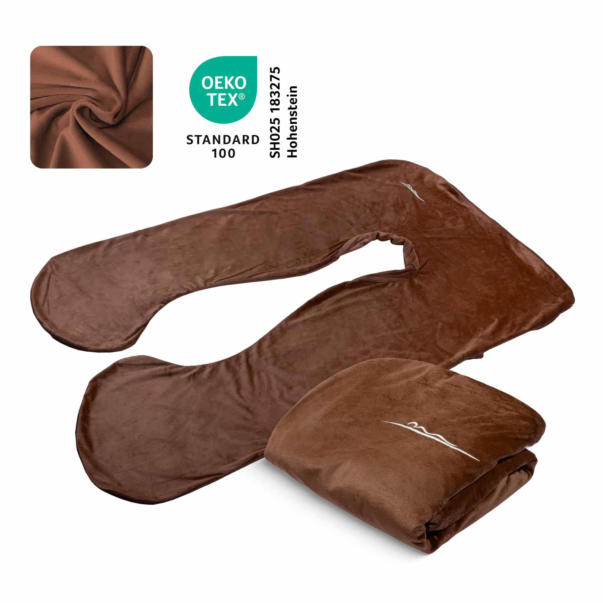 Housse de rechange - Micro-peluche (Marron)